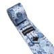 thumbnail image 4 of Set de corbatas Barry.Wang, 150 cm, jacquard de seda, flor azul, 4 of 7