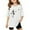 White, variant on WhouRiu Toddler Girls T Shirts Short Sleeve Cartoon Prints Oversized Tops Child Comfy Loose T Shirts Black,Sizes 3-4
