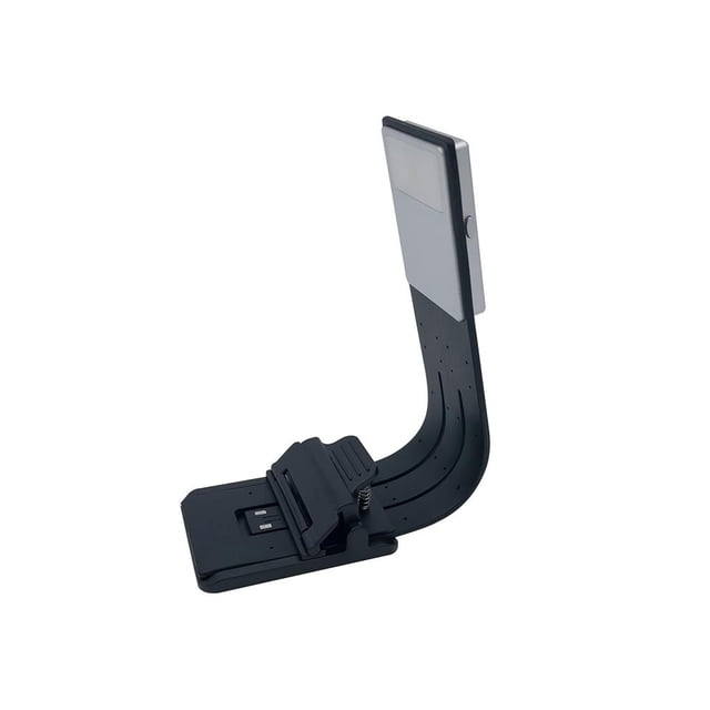 Lámpara Led Recargable Usb Para Libros, Lámpara De Lectura Cambiable Con Temperatura De 3 Colores, Protección Ocular, Lámpara Portátil Con Clip Para Libros Monstrate HA027389-01