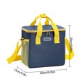 thumbnail image 3 of shyuyusa Oxford Cloth Bill Of Lading Shoulder Lunchbox Bag Outdoor Picnic Bag Fresh Keeping and Heat Preservation Bag Oxford Cloth Bill of Lading Shoulder Lunch Box Bag Outdoor Picnic Bag, 3 of 6