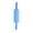 C001- Blue, variant on Kitchen Essential Gadget, Pink Small Rolling Pin with Silicone Handle, Lightweight Pizza Roller for Beginner Baker and Kids Baking Projects, Dishwasher Safe Easy Clean Silicone