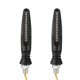 thumbnail image 4 of Motorcycle LED Lights High Bright Turn Signal Indicator Lights Front Rear White Day Running Lights Flowing Brake Lamps B, 4 of 5
