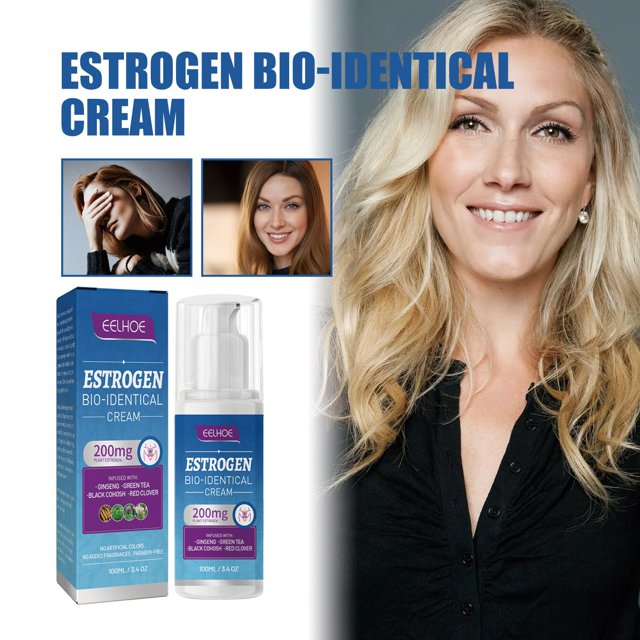 Pasta bioidéntica de estrógeno, bálsamo calmante para la menopausia 100 ml