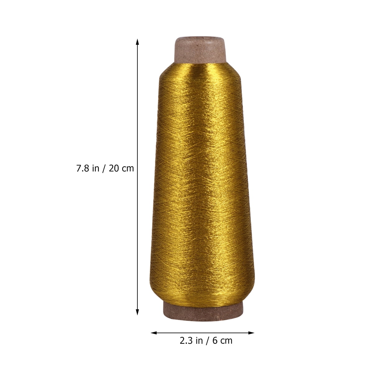 RENACLIPY Metallic Thread for Cross and Embroidery Floss, Plated Thread for Computer Embroidery Projects