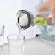 thumbnail image 4 of Jarra de agua de 1,8 l, botella de vidrio de borosilicato alta, jarra básica con cierre de tapa basculante, 4 of 5