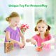 thumbnail image 2 of Juguetes de habilidades motoras finas para niños pequeños, Clip a Bee in a Hive Matching Game, Montessori Wooden Color Sorting Puzzle, Early Education Gift Toy JAMW Sencillez, 2 of 5