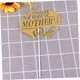 thumbnail image 3 of Hytrove 20Ud Adorno Dorado Para Pastel Con Texto Feliz Madre Material, 3 of 8