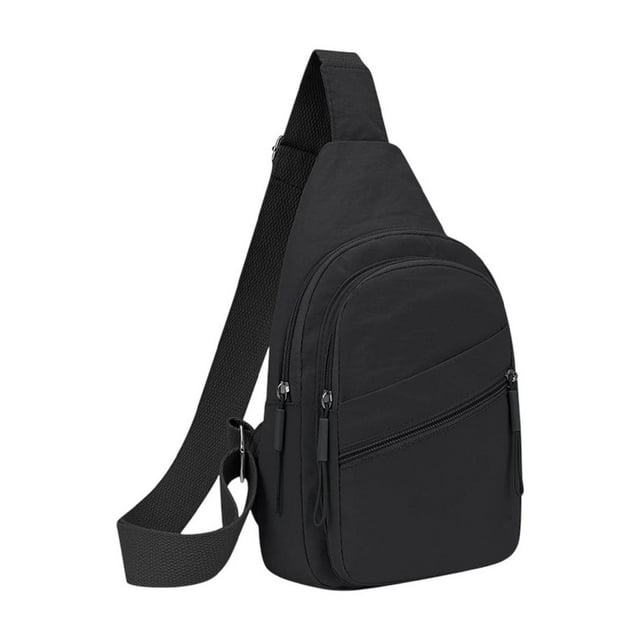 Large Capacity Casual Shoulder Bag With Multiple Compartments Versatile Outdoor Sports Crossbody Bag