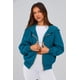 thumbnail image 4 of Sudadera con Cierre PRETTYGARDEN con Capucha Azul Talla M, 4 of 8
