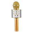 thumbnail image 1 of WS858 Mobile Phone Karaoke Microphone Wireless Bluetooth Capacitor Microphone Audio gold Karaoke microphone, 1 of 5
