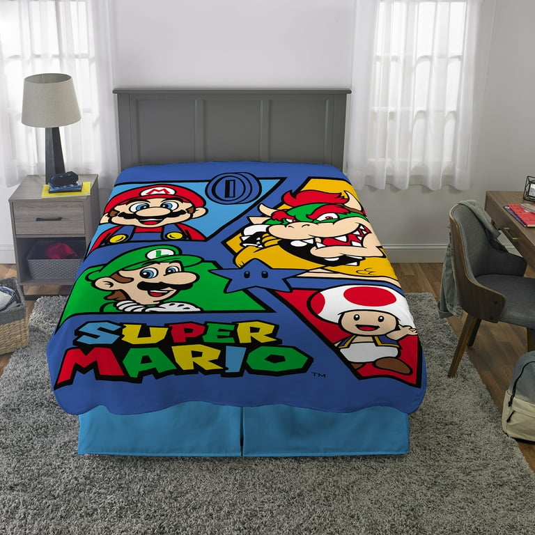 Mario blanket hotsell