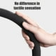 thumbnail image 5 of Funda para volante de coche, de fibra, 38x38x6 cm, ajuste universal para mayor agarre y comodidad al volante, 1 unidad, color negro Rkxzt, 5 of 9