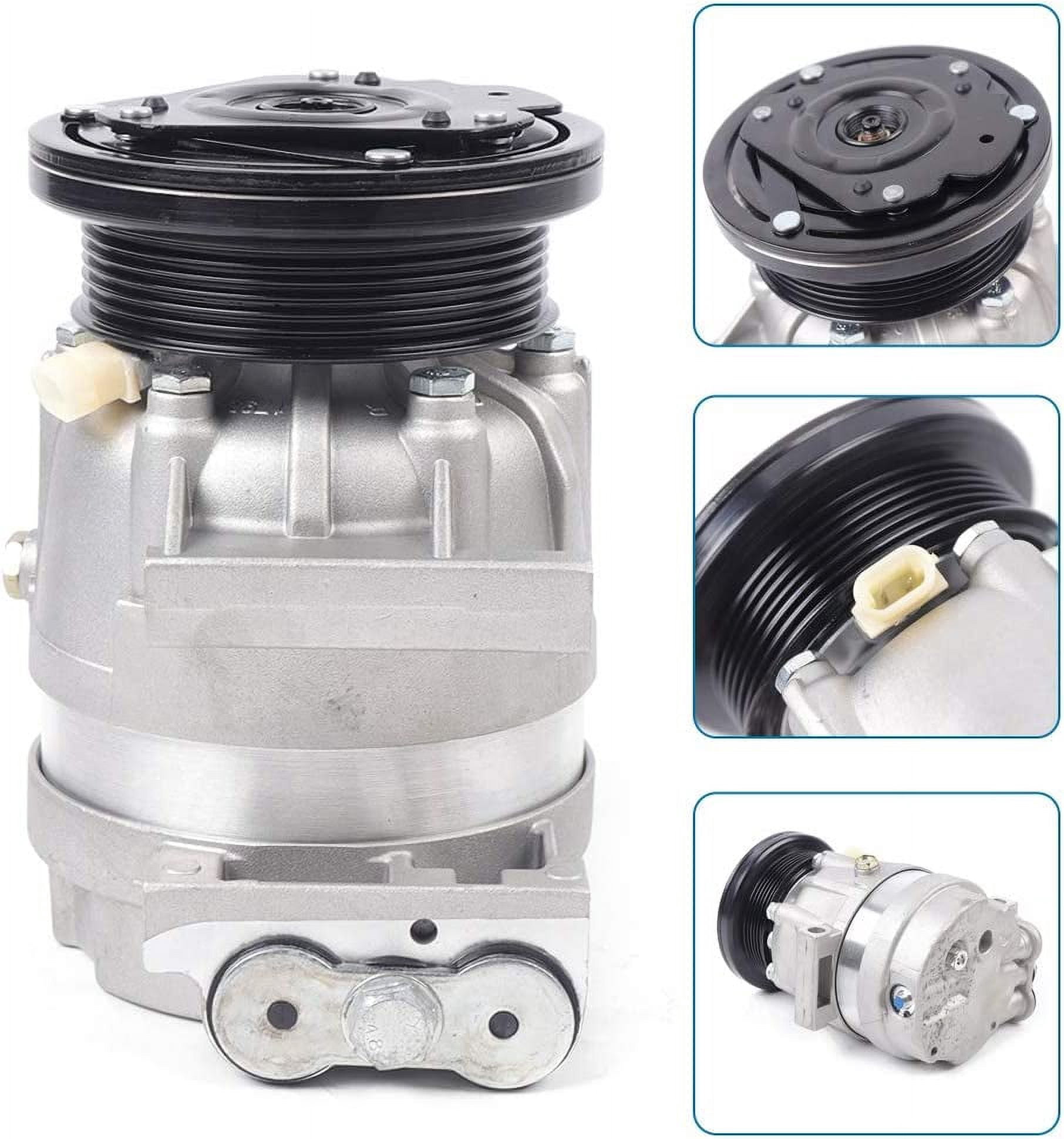 Miumaeov A/C AC Compressor with Clutch CO 20458C Fits for Buick Century Pontiac Grand Am 3.4L V6