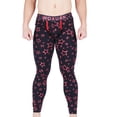 thumbnail image 1 of Jumpingount Calzas de ropa interior para hombre, pantalones estampados a la moda para hombre, pantalones cómodos, ropa de capa Base de absorción de sudor, Ropa interior Estrella negra METRO Jumpingount AP013663-04, 1 of 6