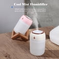 thumbnail image 3 of Yeacher 330mL Colorful Mist Humidifier Diffuser Portable 7-color Night Light Quiet USB Humidifier with 2 Mist Modes Cool Mist for Desktop Car Home Office Bedroom, 3 of 7