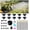 30FT, variant on Drip Irrigation System, 30FT 1/4" Garden Watering for Outdoor & Raised Beds, 10 count Upgraded Brass Nozzles 360? Adjustable Misting Kit, UV-Resistant Tubing for Greenhouse, Lawn & Patio Cooling