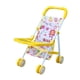 thumbnail image 2 of Cochecito de juguete para muñecas, cochecito de juguete para niños, juego de rol, creatividad, doble fila amarillo, 2 of 8