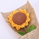 thumbnail image 2 of Hilo de ganchillo, flores de girasol, ramo creativo, decoración de la habitación del hogar (girasol), 2 of 7