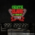 thumbnail image 3 of Glowneon Santa Claus Is Coming To Town Neon Sign, Merry Christmas Led Sign, Candy Cane Neon Light, 3 of 5