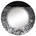 thumbnail image 2 of DESIGN ART Designart 'River And Grey Stones' Printed Traditional Wall Mirror 24in.x24in., 2 of 5