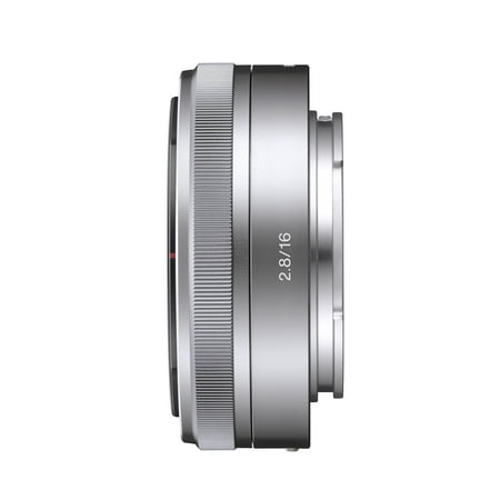 Sony - 16mm f/2.8 E-Mount Wide-Angle Lens - Silver