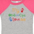 thumbnail image 4 of Inktastic Oma and Opa Love Me Grandchild Boys or Girls Baby Bodysuit, 4 of 5