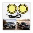 thumbnail image 3 of 6Pcs Car Yellow+White Cob LED Daylight Bulb Drl Lamp Daytime Running Fog Light, 3 of 6
