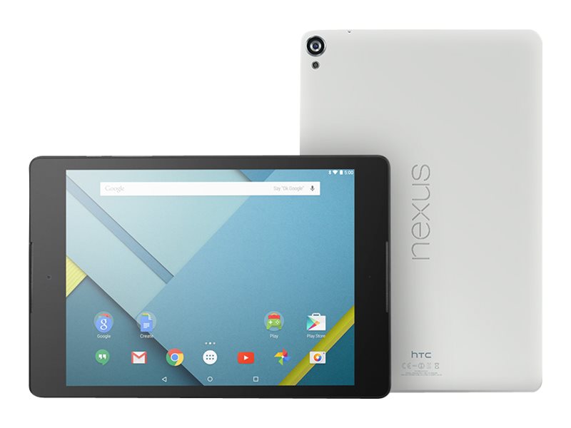 Google Nexus 9 - Tablet - Android 5.0 (Lollipop) - 32 GB eMMC - 8.9" IPS (2048 x 1536) - indigo black - image 2 of 9