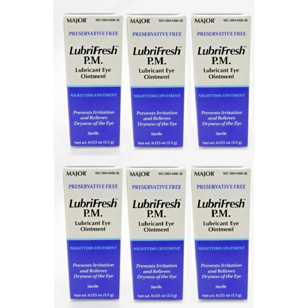 Major Pharmaceuticals Lubrifresh Pm Sterile Artificial Tears Ointment