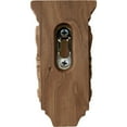 thumbnail image 4 of Ekena Millwork 2 1/4"W x 2 1/4"D x 4 1/4"H Extra Small Acanthus Wood Corbel, Mahogany, 4 of 4