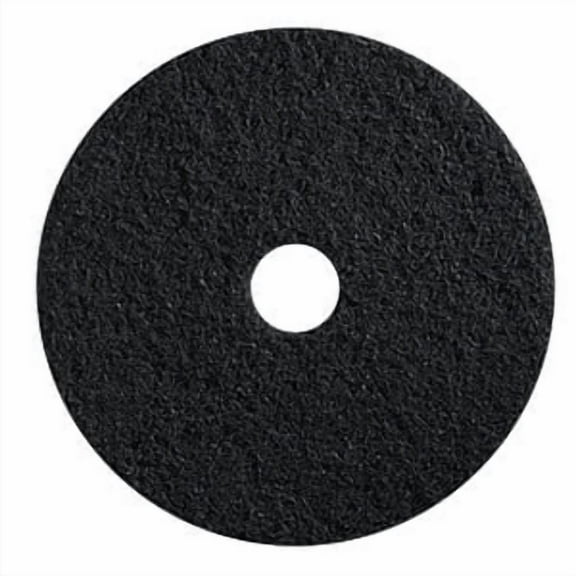 Black Stripping Floor Pad - Case of 5 - 20""
