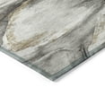 thumbnail image 3 of Addison Rugs Chantille Indoor/Outdoor Transitional Floral Silver Machine Washable Rectangle Rug, 8' x 10', 3 of 8