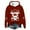 #35 Red, variant on Kids Hoodie Cute Top for Boys Girls Hooded Sweatshirt Long Sleeve Pullover Cotton Regular Fit Activewear Casual Hoody Sportswear Outfit Animals Cow Print Tops