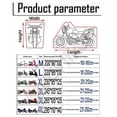 thumbnail image 2 of Cubierta universal para motocicleta, Protector Uv a prueba de polvo, impermeable, 15 colores, para exteriores, M, L, XL, XXL, XXXL, XXXXL, 2 of 5