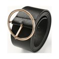 thumbnail image 2 of unbranded 1Ud Cinturón De PU Negro Con Pin Redonda Para Accesorio Femenino, 2 of 8