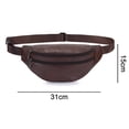 thumbnail image 2 of Fanny Pack para hombres y mujeres, riñonera para senderismo, correr, viajes, múltiples bolsillos, 2 of 5