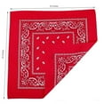 thumbnail image 2 of Unisex Paisley Pattern 100% Cotton Bandana Head or Neck Scarf: 1CT, 2 of 6