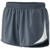 Augusta Sportswear 2XL Womens Junior Fit Adrenaline Shorts Graphite/White/Graphite 1267
