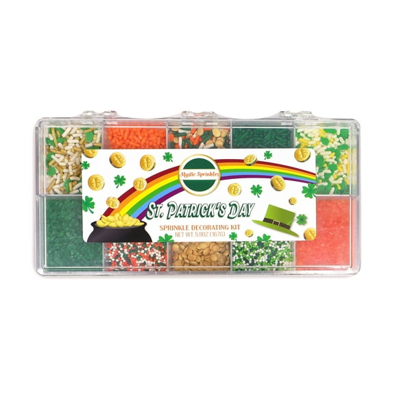Mystic Sprinkles St. Patrick's Day Sprinkle Decorating Kit 5.7oz