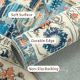 thumbnail image 2 of DriftAway Boho Area Rug Blue/Orange 8’x10’, 2 of 5
