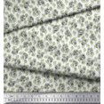 thumbnail image 3 of Soimoi Georgette Viscose Fabric Floral Shirting Printed Fabric 1 Yard 42 Inch Wide, 3 of 3