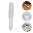 thumbnail image 2 of 2pcs Spring Loaded Toilet Paper Spindle Replacement White Plastic Paper Dispenser Insert Tissue Holder Roller for Bathroom and Kitchen, 2 of 5