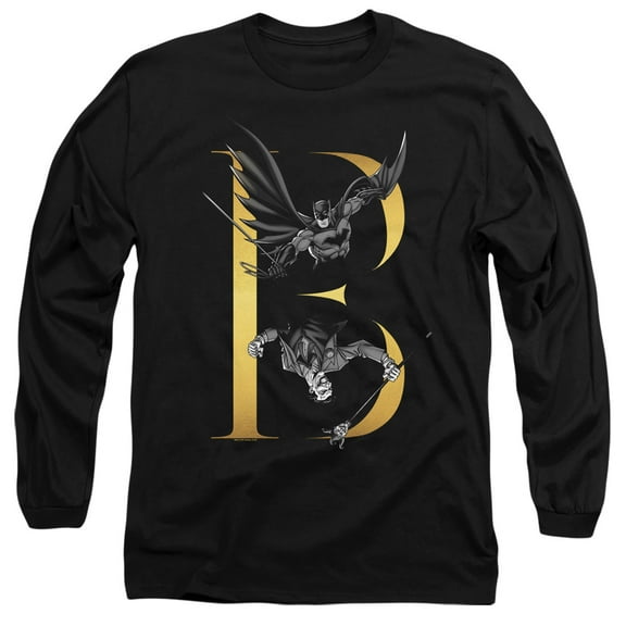 Batman - B - Long Sleeve Shirt - X-Large