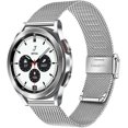 thumbnail image 2 of Compatible con correa Galaxy Watch 4 Classic de 42 mm y 46 mm, correa de malla de acero inoxidable, correa de reloj de metal de liberación rápida para Samsung Galaxy Watch4 de 40 mm y 44 mm, 2 of 5
