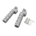 thumbnail image 1 of Reposapiés traseros pedales de pie para  XJR1200 Plata kusrkot  Reposapiés de pie delantero trasero, 1 of 8