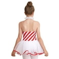 thumbnail image 2 of Aislor Girls Sequins Dance Tutu Dress Princess Ballet Ice Skating Leotard Dress Christmas Elf Santa Red 14, 2 of 6