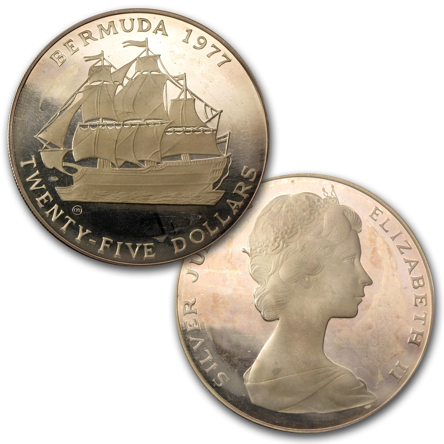 1977 Bermuda Gold/Silver Queen's Silver Jubilee Proof Set