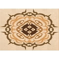 thumbnail image 1 of Ahgly Company Indoor Rectangle Patterned Golden Blonde Gold Area Rugs, 2' x 3', 1 of 6