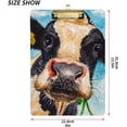 thumbnail image 2 of Coolnut Letter Size Clipboard Cute Cow Clipboards for A4 Paper Clip Hardboard with Low Profile Metal for Office School 12.5" x 9" Gifts, 2 of 4