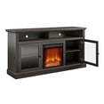 thumbnail image 4 of Ameriwood Home Leesburg Fireplace TV Stand for TVs up to 65", Espresso, 4 of 9